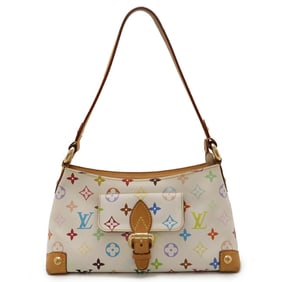 LOUIS VUITTON Louis Vuitton Monogram Multicolor Eliza Shoulder Bag Blanc White M40098