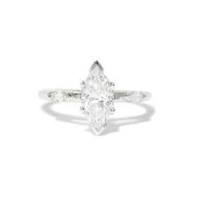 14K  DIAMOND RING (CERT)