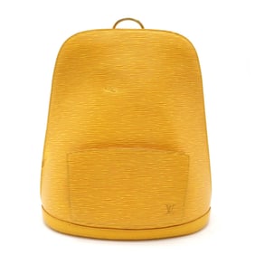 LOUIS VUITTON Epi Cobran Backpack Leather Tassili Yellow M52299