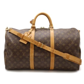 LOUIS VUITTON Louis Vuitton Monogram Keepall Bandouliere 50 Boston Bag Travel Shoulder M41416