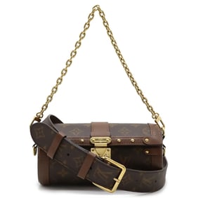 LOUIS VUITTON Louis Vuitton Monogram Papillon Trunk Shoulder Bag Pochette Chain M57835
