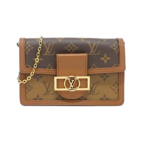 Louis Vuitton Monogram Portefeuille Dauphine M68746 Chain Wallet