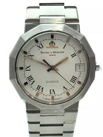 Baume & Mercier Geneve Riviera Quartz Stainless Steel Unisex Watch 4112