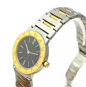 BVLGARI/BULGARI BB 26 SGD 18K Yellow Gold & Stainless Steel Quartz WATCH
