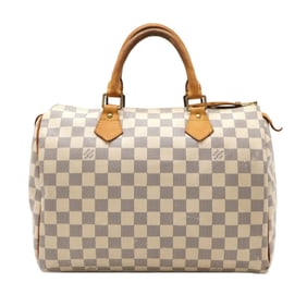 LOUIS VUITTON Damier Azur Speedy 30 Handbag N41533