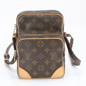Louis Vuitton Monogram Amazon M45236 Leather Shoulder Bag Crossbody Handbag for Women