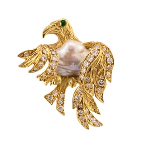 Enrique Pascual Eagle Brooch