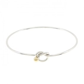 Tiffany Flatwire Hook & Eye Heart Bangle