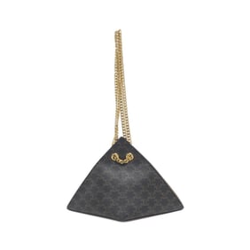 Celine Pyramid Chain Shoulder Bag