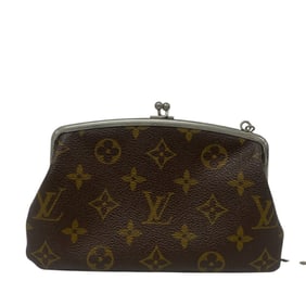 LOUIS VUITTON Louis Vuitton USA Limited Coin Case Ket Pouch Monogram High Brown Women's