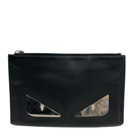 FENDI Monster Clutch Bag - Black Men's