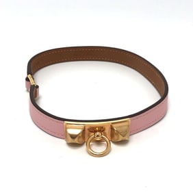 Hermes Rival Bracelet pink GoldHardware