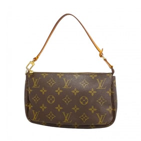 Louis Vuitton Pouch Monogram Pochette Accessoires M51980 Brown Women's