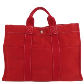 Hermes Deauville Handbag Canvas Women's HERMES