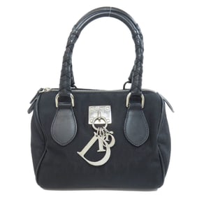 Christian Dior Mini Boston Trotter Pattern Handbag Canvas Women's CHRISTIAN DIOR