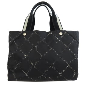 Chanel Travel Line MM Tote Bag Nylon Material Women's CHANEL