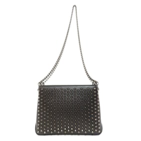 Christian Louboutin Spike Shoulder Bag Leather Women's