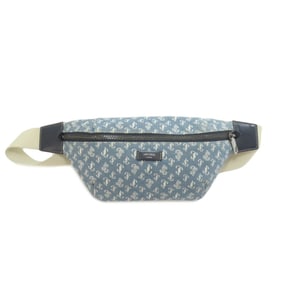Jimmy Choo motif body bag canvas ladies
