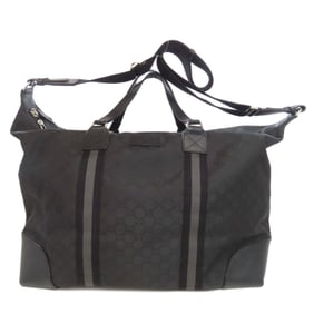 Gucci 449180 GG Outlet Boston Bag Nylon Material Women's GUCCI
