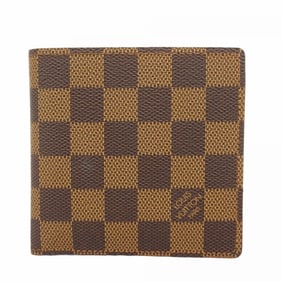 Louis Vuitton Wallet Monogram Porte-Vie Carte Credit Monnaie N61665 Ebene Men's