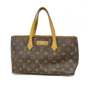 Louis Vuitton Handbag Monogram Wilshire PM M45643 Brown Ladies