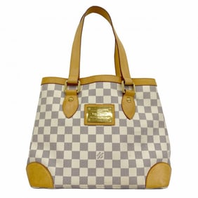 Louis Vuitton Tote Bag Damier Azur Hampstead PM N51207 White Women's