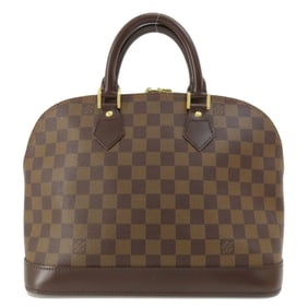 Louis Vuitton N51131 Alma Damier Ebene Handbag Canvas Women's LOUIS VUITTON