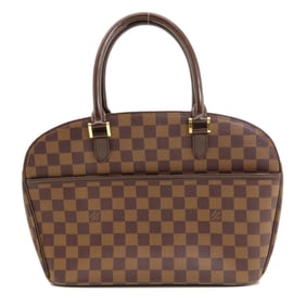 Louis Vuitton N51282 Saria Horizontal Damier Ebene Handbag Canvas Women's LOUIS VUITTON