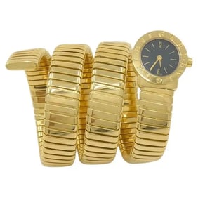 Bvlgari Bulgari BB19 Tubogas Gold Wrap Watch