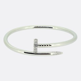 Cartier Juste un Clou Diamond Bracelet Size 16