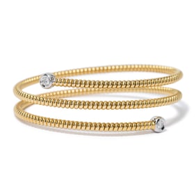 18K ITALIAN DIAMOND BRACELET