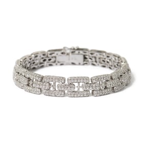 18K  DIAMOND BRACELET