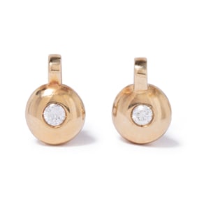 14K  DIAMOND EARRINGS