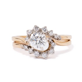 18K  DIAMOND RING