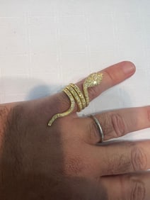 Vintage snake ring