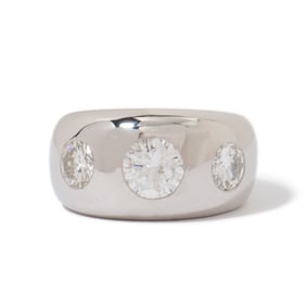 PLATINUM  DIAMOND RING