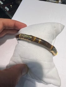 14k Tiger Eye Bracelet