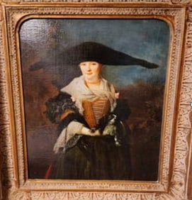 Nicolas de Largilliere/Titled: La belle Strasbourgeoise