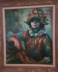 Maio - Clown painting