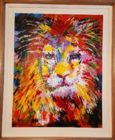 Leroy Neiman – Portrait of the Lion