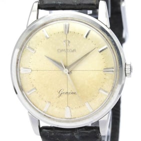 OMEGA Geneve Cal 600 Stainless Steel Hand-Winding Mens Watch 14758 BF559684