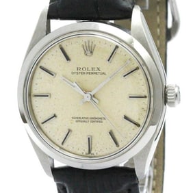 Vintage ROLEX Air King 5500 Stainless Steel Automatic Mens Watch BF580928
