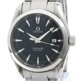 Polished OMEGA Seamaster Aqua Terra Steel Quartz Mens Watch 2518.80 BF581042