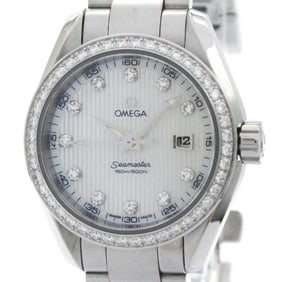 OMEGA Seamaster Aqua Terra Diamond MOP Ladies Watch 231.15.30.61.55.001 BF574104
