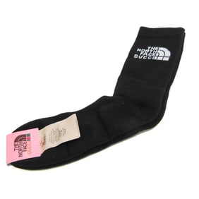 Gucci Men,Women Crew Socks (Black) GUCCI x THE NORTH FACE Collaboration Logo Socks 652045