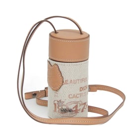 Christian Dior Dior X CACTUS JACK Nano Roller Pouch Women's Leather,Canvas Pouch,Shoulder Bag