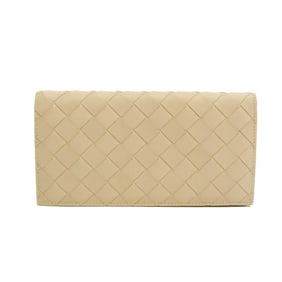 Bottega Veneta Intrecciato Women,Men Intrecciato Long Wallet (bi-fold) Cream