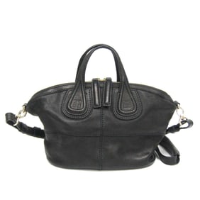Givenchy Nightingale Micro Women's Leather Handbag,Shoulder Bag Black