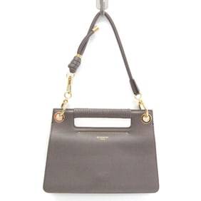 Givenchy BB508ZB0ME Women's Leather Handbag,Shoulder Bag Gray