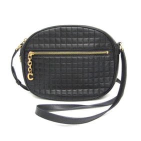 Celine Medium Camera Bag 188353BFH Women's Leather Shoulder Bag Black